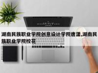 湖南民族职业学院创意设计学院唐潇,湖南民族职业学院校花